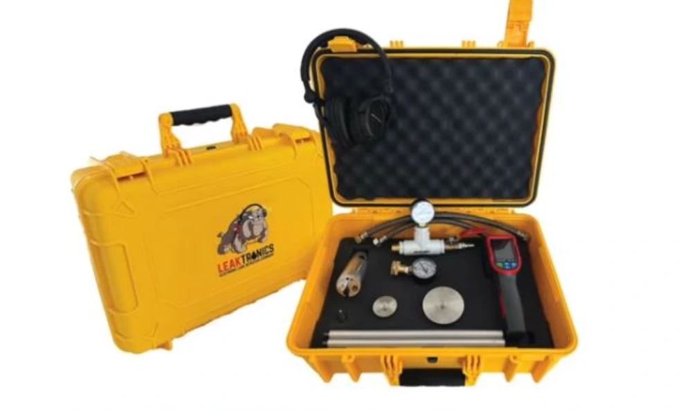 Professional leak detection equipment used by our team in Torrance